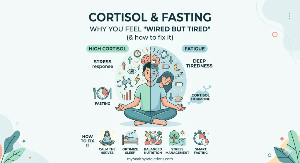 https://myhealthyaddictions.com/ Cortisol and fasting