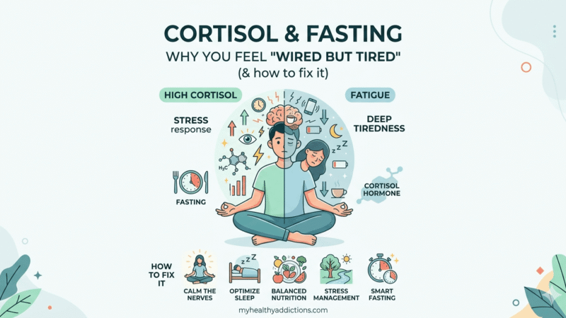 Cortisol and Fasting: Why You Feel ‘Wired But Tired’ and How to Fix It