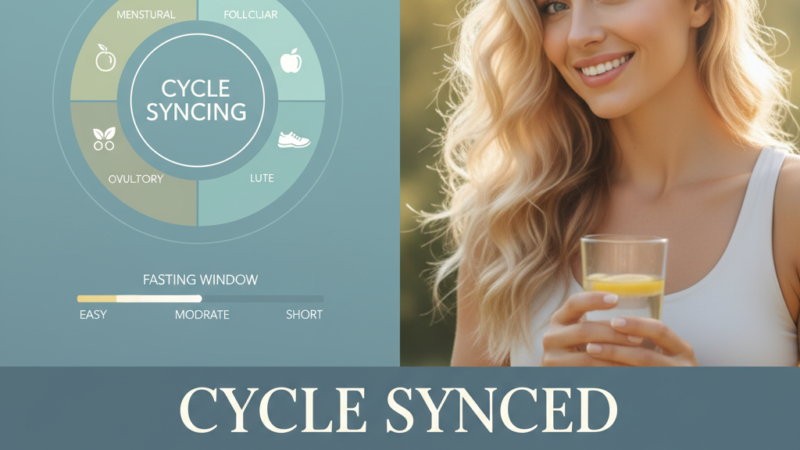 Why Women Shouldn’t Fast Like Men? Cycle synced fasting for women